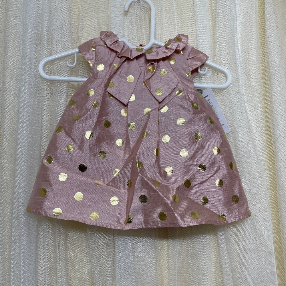 NWT Just One You by Carter's Baby Girl Polka dot Dress